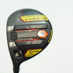 Cobra Speedzone Black/Yellow 14.5° 3 Fairway Wood Stiff Hzrdus Mint Left Hand Lh