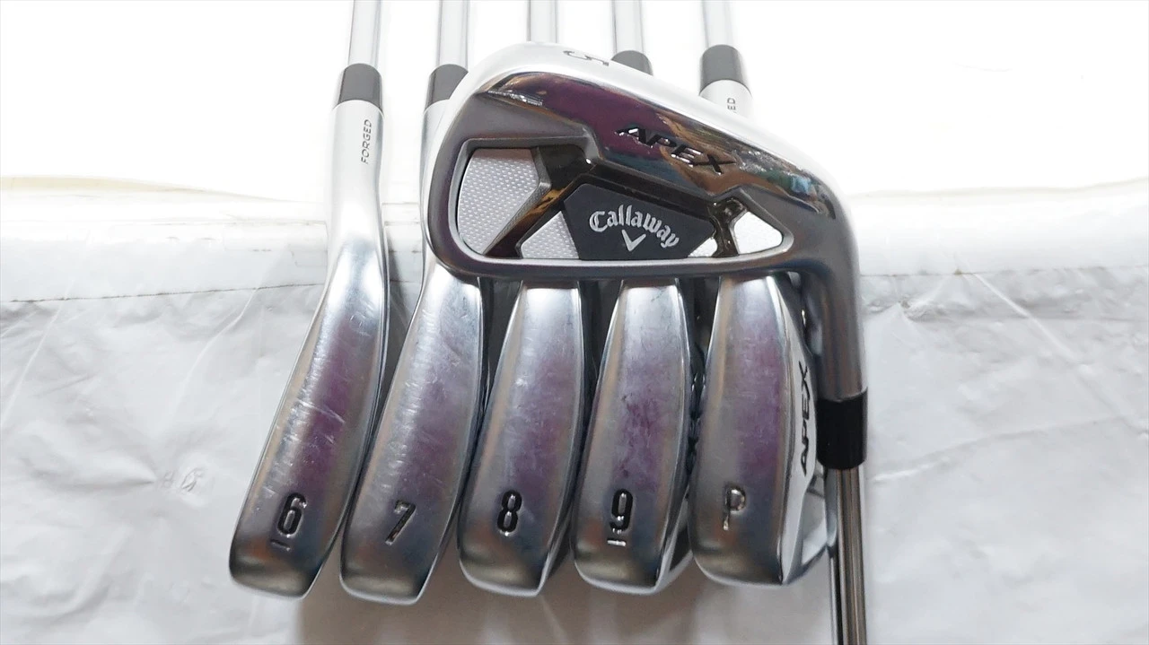 Callaway Apex 21 Iron Set 5-Pw Regular Elevate Tour Steel 0941809 Excellent 1 Callaway Apex 21 Iron Set 5-Pw Regular Elevate Tour Steel 0941809 Excellent