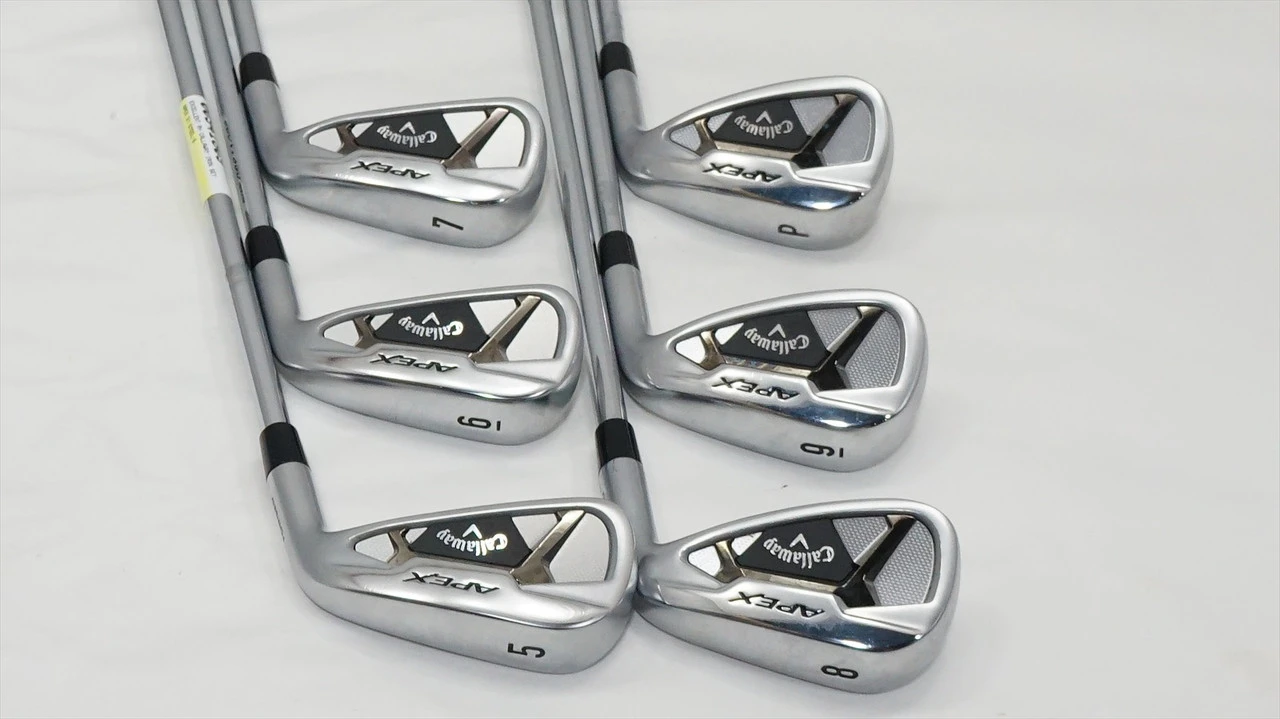 Callaway Apex 21 Iron Set 5-Pw Regular Elevate Tour Steel 0941809 Excellent 4 Callaway Apex 21 Iron Set 5-Pw Regular Elevate Tour Steel 0941809 Excellent - Image 4