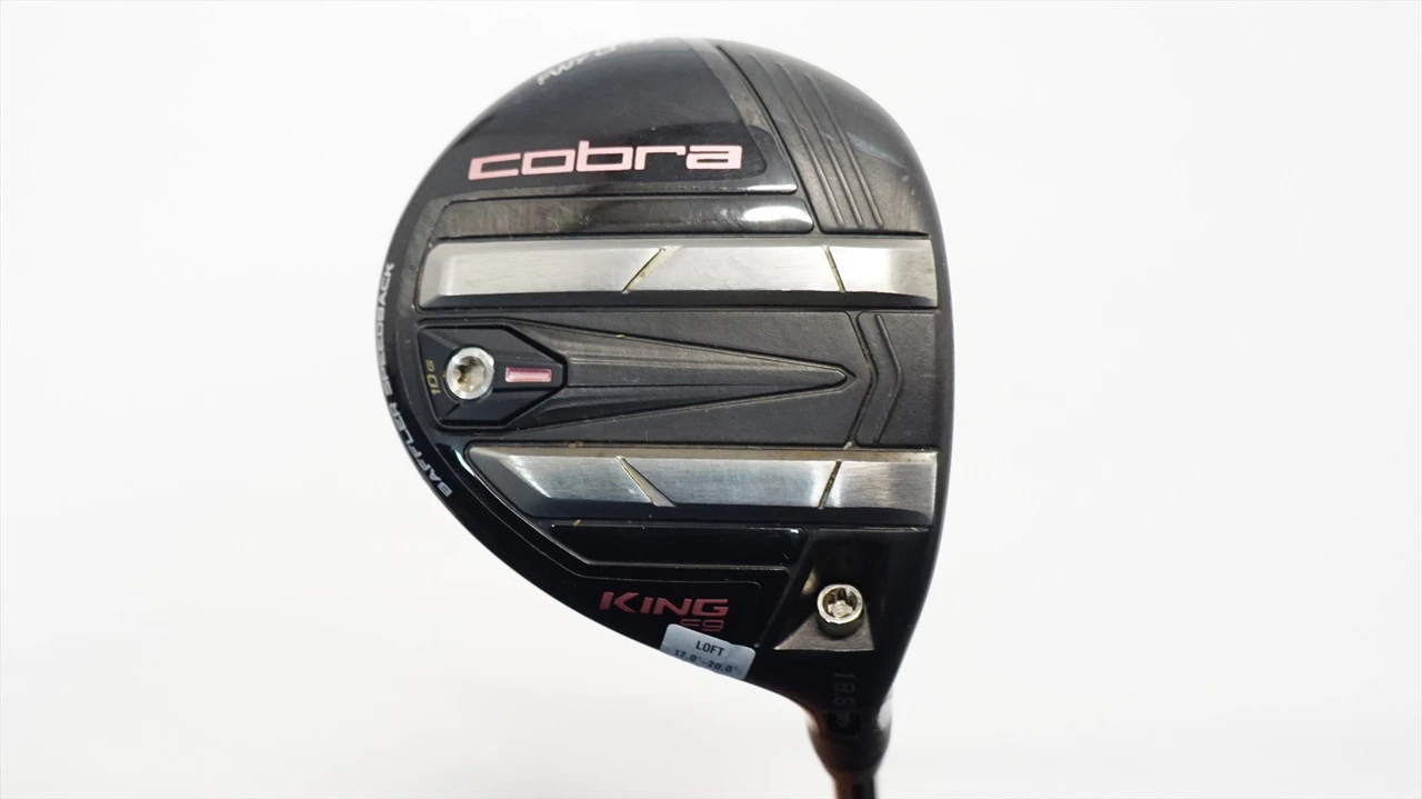 Cobra King F9 Speedback 18.5° 3 Fairway Wood Ladies Flex Atmos 1051275 Excellent 1 Cobra King F9 Speedback 18.5° 3 Fairway Wood Ladies Flex Atmos 1051275 Excellent