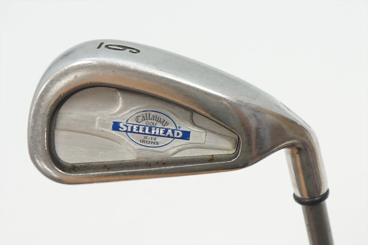 Callaway Steelhead X-14 6 Iron Regular Flex Graphite 1030672 Good 1 Callaway Steelhead X-14 6 Iron Regular Flex Graphite 1030672 Good