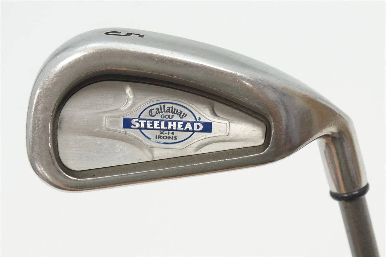 Callaway Steelhead X-14 5 Iron Regular Flex Graphite 1030675 Good 1 Callaway Steelhead X-14 5 Iron Regular Flex Graphite 1030675 Good