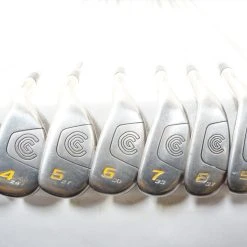 Cleveland Hi-Bore Iron Set 3-Pw Regular Flex True Temper Steel 1033812 Good