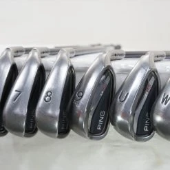Ping G25 Black Dot Iron Set 6-Pw, Uw Regular Flex Tfc 189I Graphite 1035252 Good