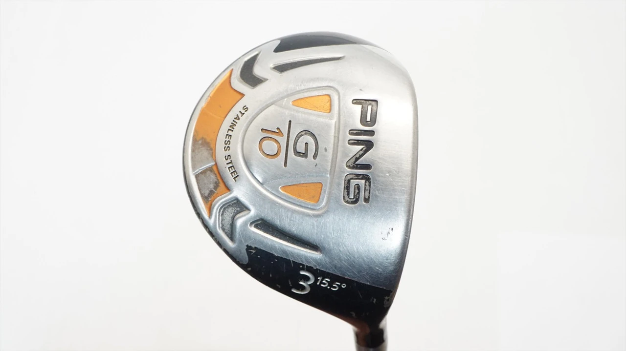 Ping G10 15.5° 3 Fairway Wood Stiff Flex Tfc 129 F 1037251 Good 1 Ping G10 15.5° 3 Fairway Wood Stiff Flex Tfc 129 F 1037251 Good