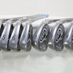 Ping I15 Green Dot Iron Set 4-Pw Regular Flex Miyazaki Graphite 1039625 Good