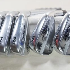 Callaway Apex Pro Iron Set 4-Pw, Aw Stiff Flex Elevate Ets 115 Steel 1039817