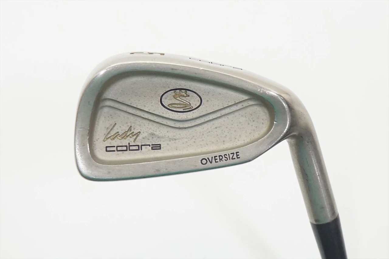 Cobra Lady Cobra Oversize 5 Iron Stiff Flex Graphite 1042194 Good 2 Cobra Lady Cobra Oversize 5 Iron Stiff Flex Graphite 1042194 Good - Image 2