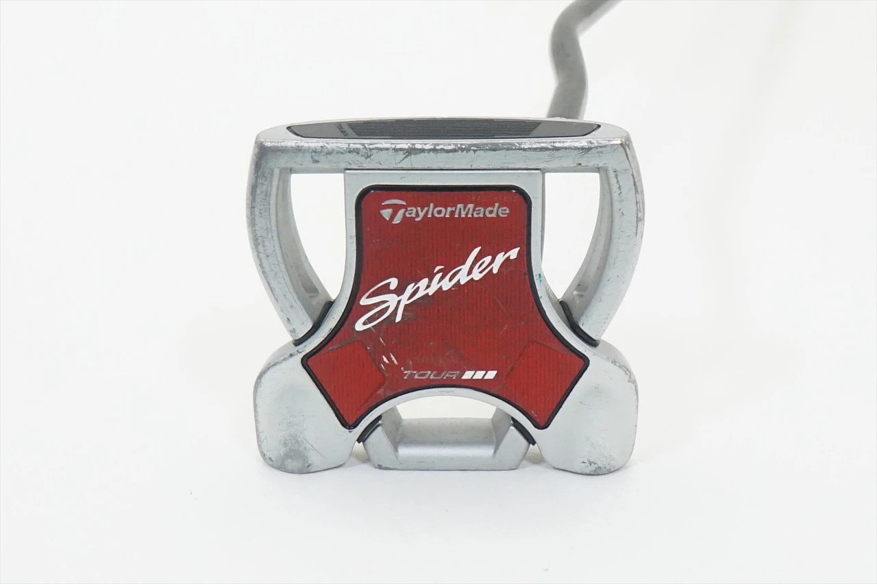 Taylormade Spider Tour Diamond Silver Double Bend 34" Putter Fair Rh 1042648 1 Taylormade Spider Tour Diamond Silver Double Bend 34" Putter Fair Rh 1042648