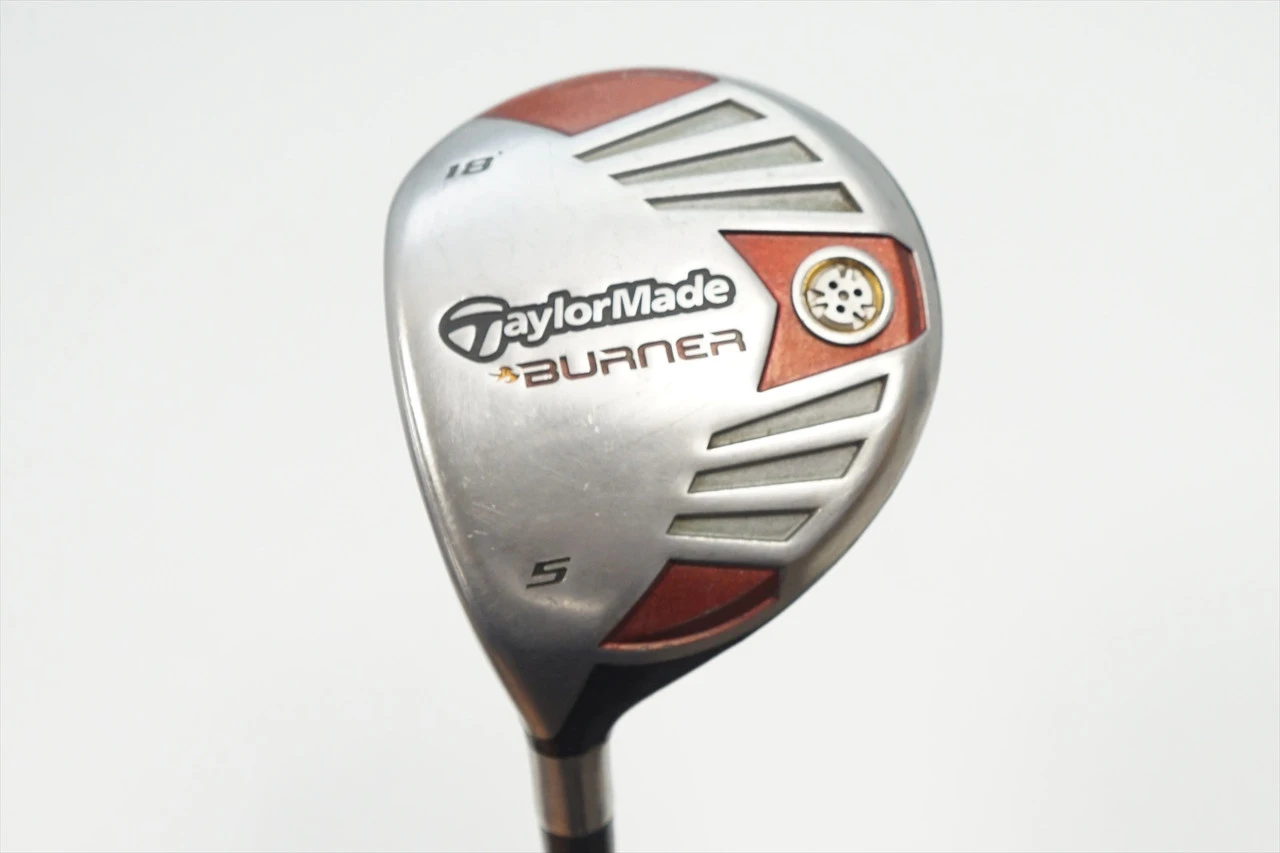 Taylormade Burner Steel 18° 5 Fairway Wood Senior Reax Superfast Left Hand Lh 1 Taylormade Burner Steel 18° 5 Fairway Wood Senior Reax Superfast Left Hand Lh