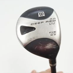 Wilson Deep Red Ii 18° 5 Fairway Wood Stiff Flex Prolite 1049294 Good