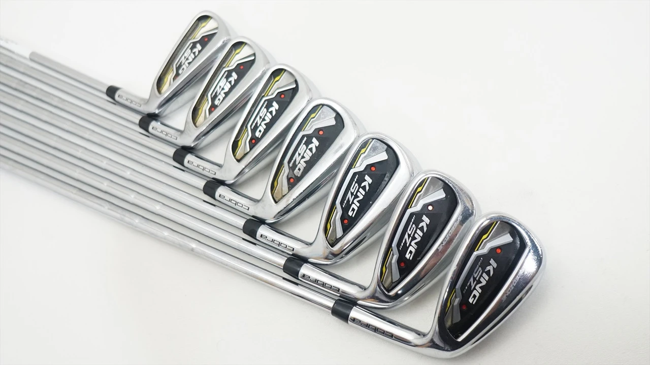 Cobra Speedzone Iron Set 5-Pw, Gw Regular Flex Kbs Tour-V 100 Steel 1049403 Good 4 Cobra Speedzone Iron Set 5-Pw, Gw Regular Flex Kbs Tour-V 100 Steel 1049403 Good - Image 4