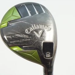 Callaway Razr Fit Xtreme 15° 3 Fairway Wood Regular Flex Evenflow 1051662 Good