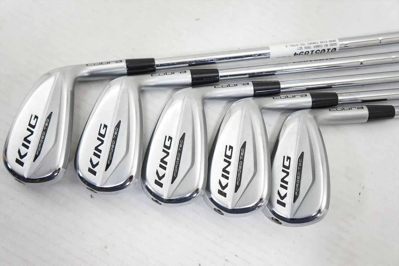 Cobra 2020 King Forged Tec Iron Set 7-Pw, Gw Stiff Kbs Tour 120 Steel Good 3 Cobra 2020 King Forged Tec Iron Set 7-Pw, Gw Stiff Kbs Tour 120 Steel Good - Image 3
