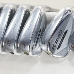 Cobra 2020 King Forged Tec Iron Set 6-Pw, Gw Stiff Steelfiber I110Cw Good