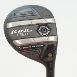 Cobra King F8+ Grey/Black 13.5° 3 Fairway Wood Stiff Flex Nv 1052184 Good