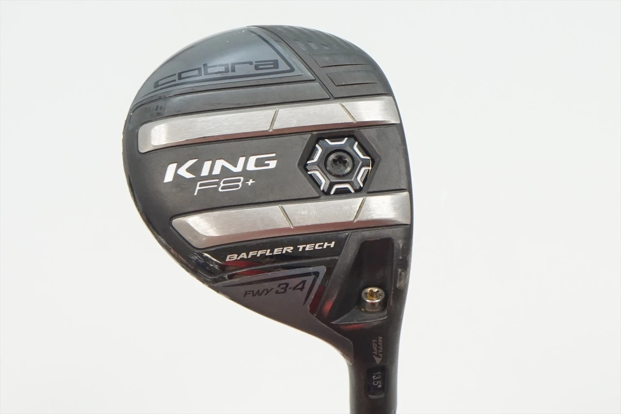 Cobra King F8+ Grey/Black 13.5° 3 Fairway Wood Stiff Flex Nv 1052184 Good 1 Cobra King F8+ Grey/Black 13.5° 3 Fairway Wood Stiff Flex Nv 1052184 Good