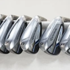 Taylormade Speedblade Iron Set 4-Pw, Aw Stiff Flex Steel 1052409 Good