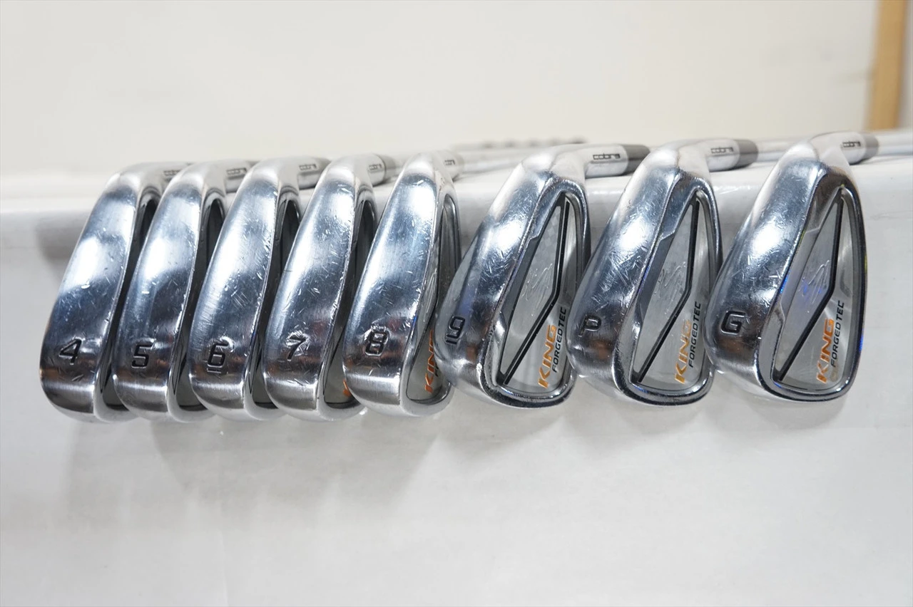 Cobra King Forged Tec Iron Set 4-Pw, Gw Stiff Dynamic Gold 105 Vss Pro Good 1 Cobra King Forged Tec Iron Set 4-Pw, Gw Stiff Dynamic Gold 105 Vss Pro Good