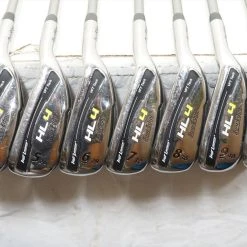 Tour Edge Hl4 Iron Set 4-Pw Regular Flex Ust Mamiya Graphite 1053369 Good
