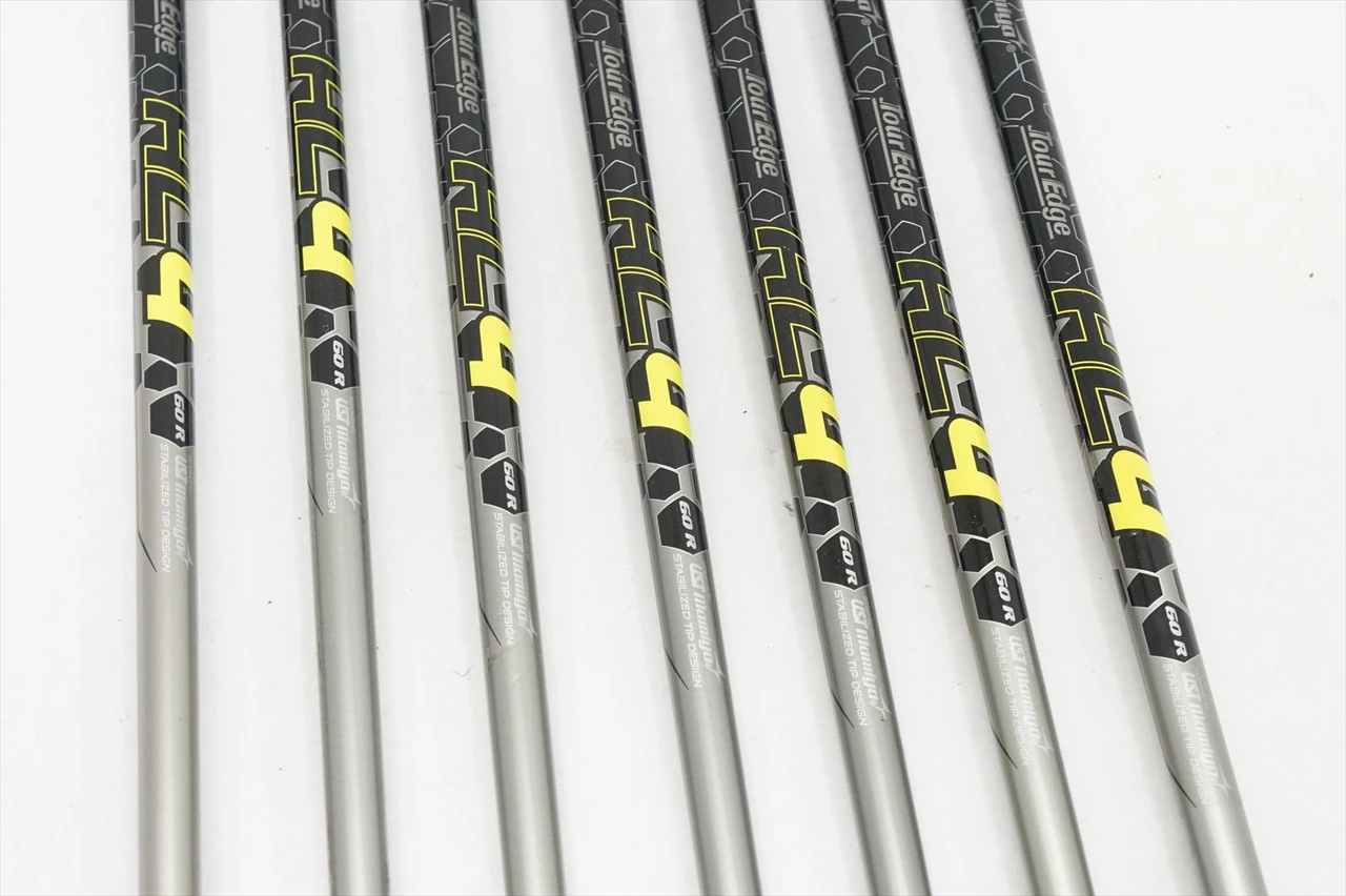 Tour Edge Hl4 Iron Set 4-Pw Regular Flex Ust Mamiya Graphite 1053369 Good 2 Tour Edge Hl4 Iron Set 4-Pw Regular Flex Ust Mamiya Graphite 1053369 Good - Image 2