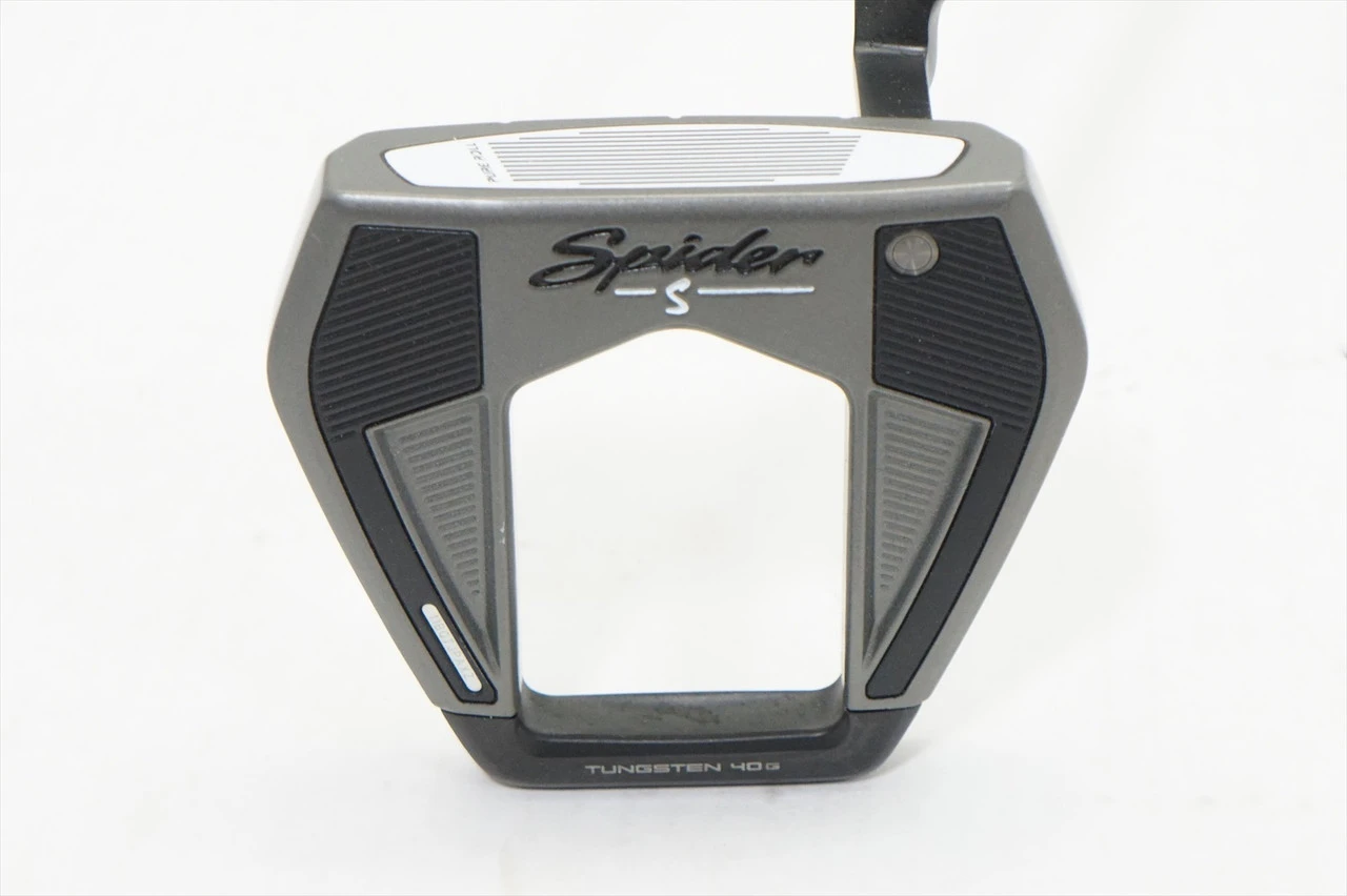 Taylormade Spider S Platinum L Neck 35" Putter Excellent Rh 1053974 Super Stroke 1 Taylormade Spider S Platinum L Neck 35" Putter Excellent Rh 1053974 Super Stroke