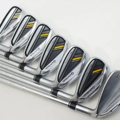 Taylormade Rocketbladez Iron Set 5-Pw, Aw Stiff Flex Kbs 90 Steel 1054259 Good -Titleist Shop 01054259 4 38334.1674747506