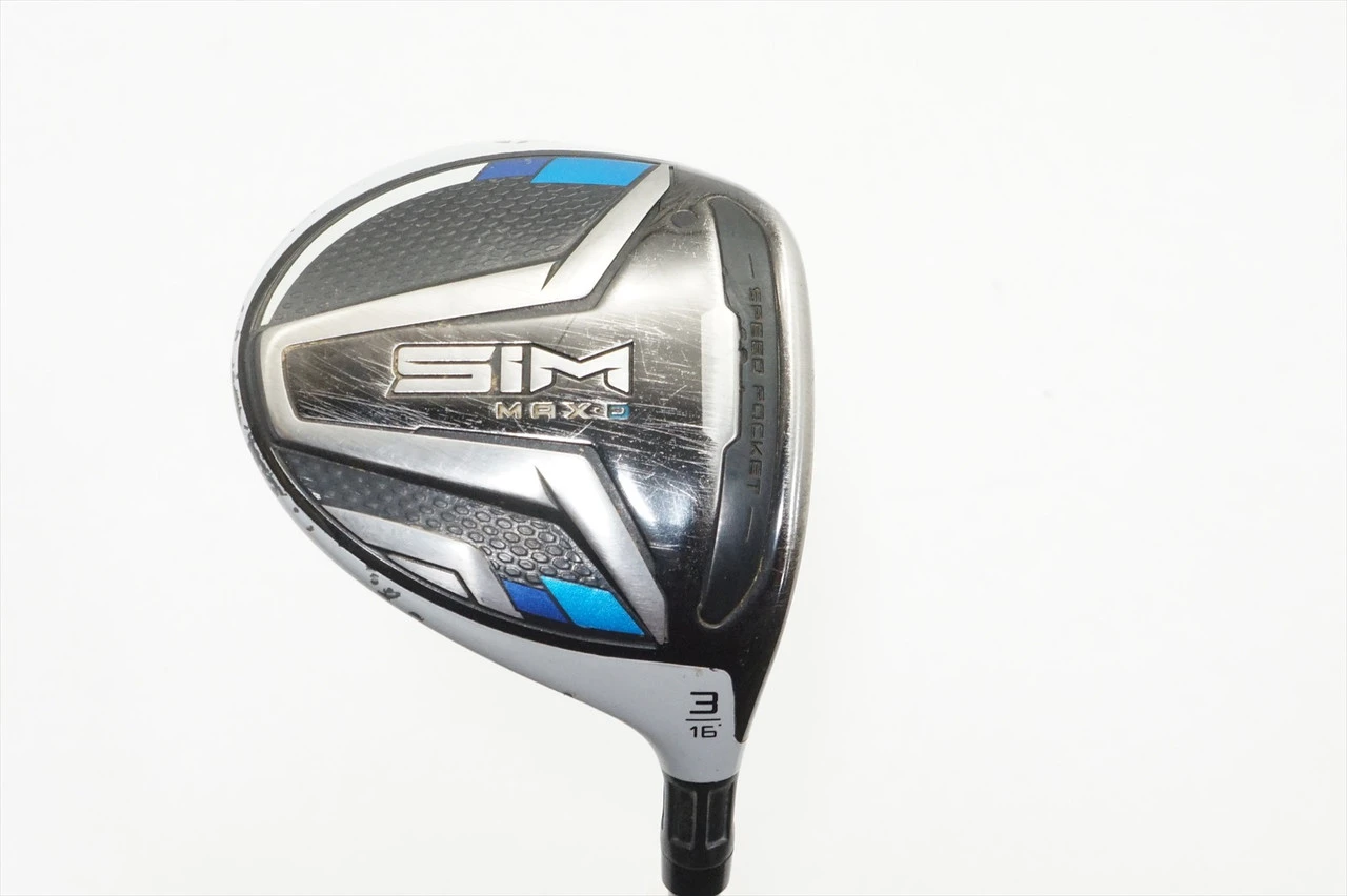 Taylormade Sim Max D 16° 3 Fairway Wood Ladies Flex Nv 1055336 Good 1 Taylormade Sim Max D 16° 3 Fairway Wood Ladies Flex Nv 1055336 Good