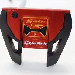 Taylormade Spider Gt Red Single Bend 34" Putter Good Left Hand Lh W/ HC