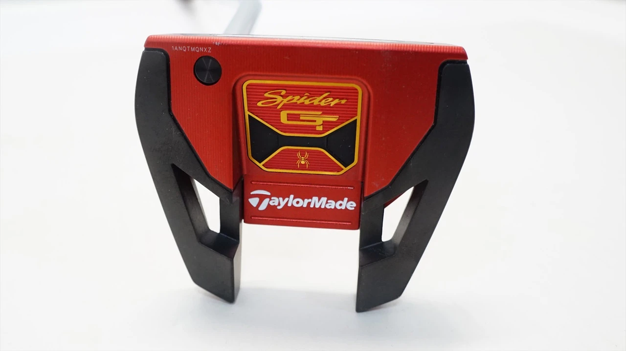 Taylormade Spider Gt Red Single Bend 34" Putter Good Left Hand Lh W/ HC 1 Taylormade Spider Gt Red Single Bend 34" Putter Good Left Hand Lh W/ HC