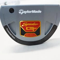 Taylormade Spider Gt Rollback Silver Single Bend 34" Putter Mint Left Hand Lh W/ HC