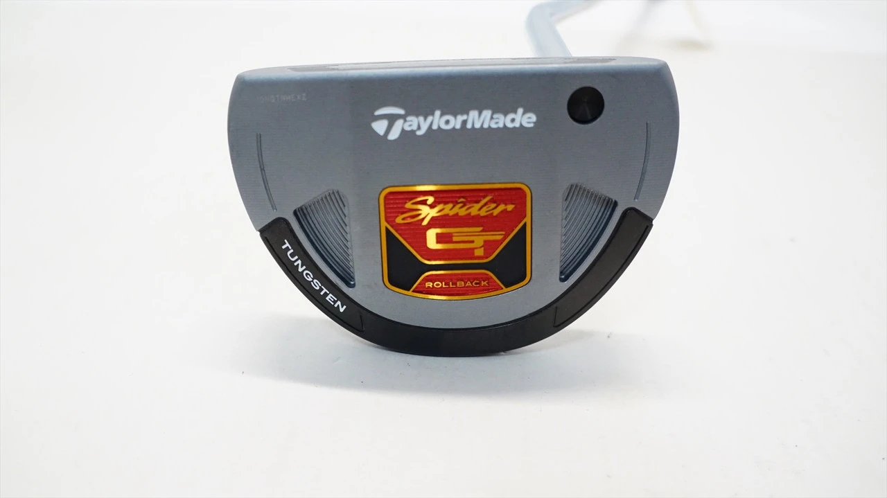 Taylormade Spider Gt Rollback Silver Single Bend 35" Putter Excellent W/ HC 1 Taylormade Spider Gt Rollback Silver Single Bend 35" Putter Excellent W/ HC