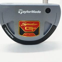 Taylormade Spider Gt Rollback Silver/Black 33" Putter Excellent W/ HC