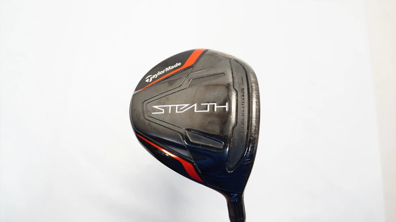 Taylormade Stealth 21° 7 Fairway Wood Regular Flex Ventus Red 5 Good 1 Taylormade Stealth 21° 7 Fairway Wood Regular Flex Ventus Red 5 Good