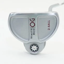 Odyssey White Hot Og 2-Ball 33" Putter Excellent Rh 1056519