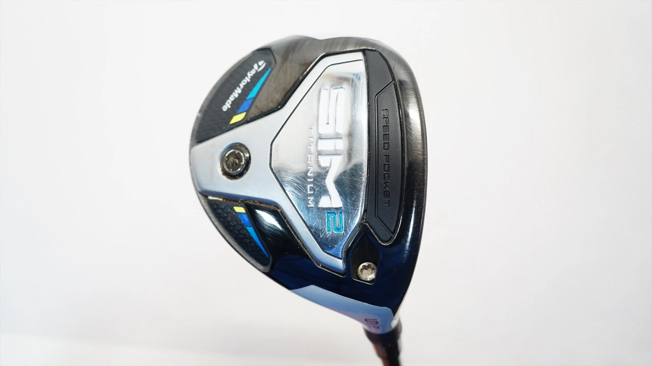 Taylormade Sim 2 Titanium 19° 5 Fairway Wood Stiff Flex Tensei 1056886 Good 1 Taylormade Sim 2 Titanium 19° 5 Fairway Wood Stiff Flex Tensei 1056886 Good