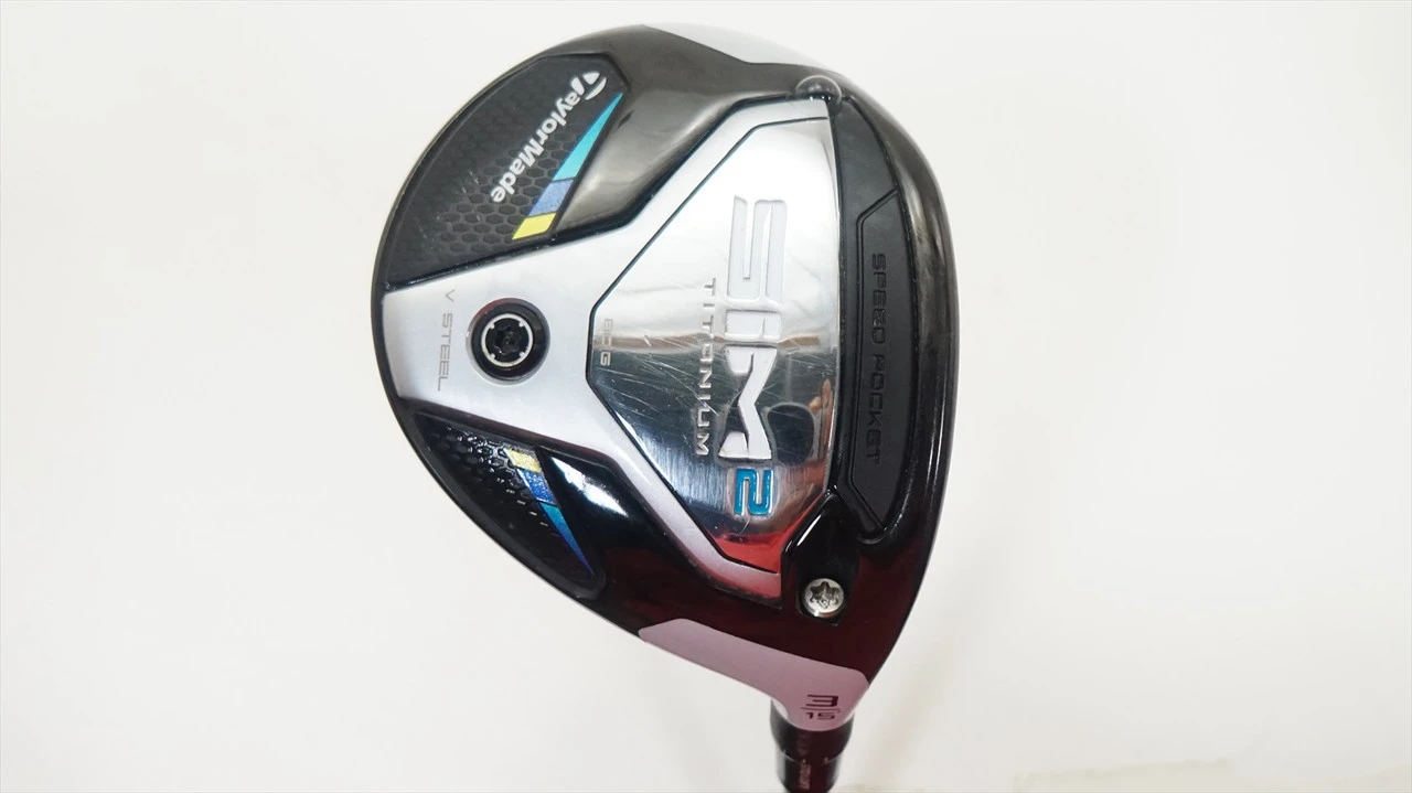 Taylormade Sim 2 Titanium 15° 3 Fairway Wood Stiff Flex Tensei 1056890 Good 1 Taylormade Sim 2 Titanium 15° 3 Fairway Wood Stiff Flex Tensei 1056890 Good