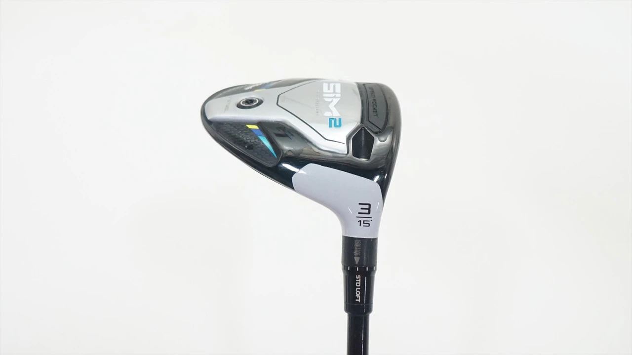 Taylormade Sim 2 Titanium 15° 3 Fairway Wood Stiff Flex Tensei 1056890 Good 2 Taylormade Sim 2 Titanium 15° 3 Fairway Wood Stiff Flex Tensei 1056890 Good - Image 2
