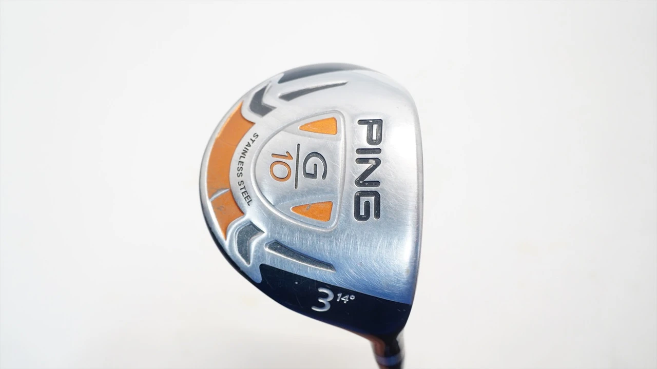 Ping G10 14° 3 Fairway Wood Regular Flex Tfc 129 F 1056952 Good 1 Ping G10 14° 3 Fairway Wood Regular Flex Tfc 129 F 1056952 Good