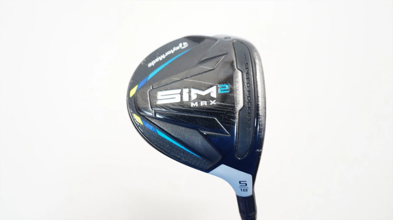 Taylormade Sim 2 Max 18° 5 Fairway Wood Stiff Flex Ventus 1057066 Good 1 Taylormade Sim 2 Max 18° 5 Fairway Wood Stiff Flex Ventus 1057066 Good