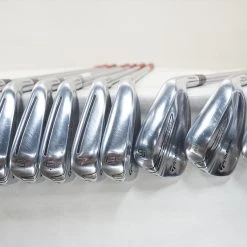 Taylormade P790 2019 Iron Set 3-Pw, Aw Stiff Kbs Tour C-Taper 120 Steel Good
