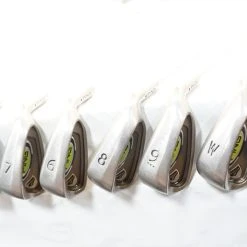 Ping Rapture Black Dot Iron Set 4-Pw, Uw Stiff Flex Cushin Steel 1057486 Good