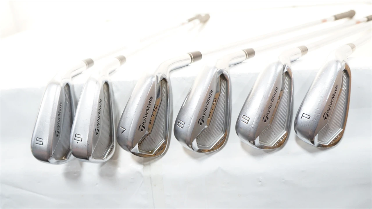 Taylormade P770 Iron Set 5-Pw Extra Stiff Flex Kbs Tour Flt 130 1057492 Good 1 Taylormade P770 Iron Set 5-Pw Extra Stiff Flex Kbs Tour Flt 130 1057492 Good
