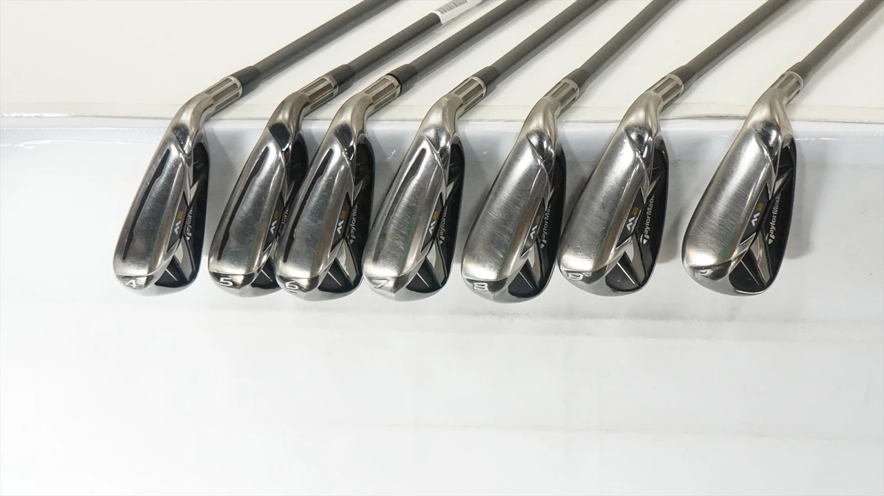 Taylormade M2 Iron Set 4-Pw Stiff Flex Alidla Rip Tour 115 Graphite 1057562 Good 2 Taylormade M2 Iron Set 4-Pw Stiff Flex Alidla Rip Tour 115 Graphite 1057562 Good - Image 2