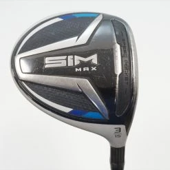 Taylormade Sim Max 15° 3 Fairway Wood Stiff Flex Ventus 1057643 Good