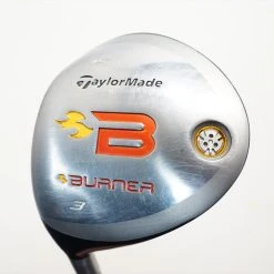 Taylormade Burner Tour Launch 15° 3 Fairway Wood Stiff Flex Reax 49 1058359 Good LH