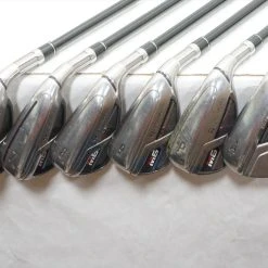 Taylormade M6 Iron Set 6-Pw, Aw Senior Flex Atmos 5 Graphite 1059232 Good