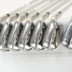 Taylormade R7 Iron Set 5-Pw, Aw Stiff Flex T-Step 90 Steel 1059952 Good