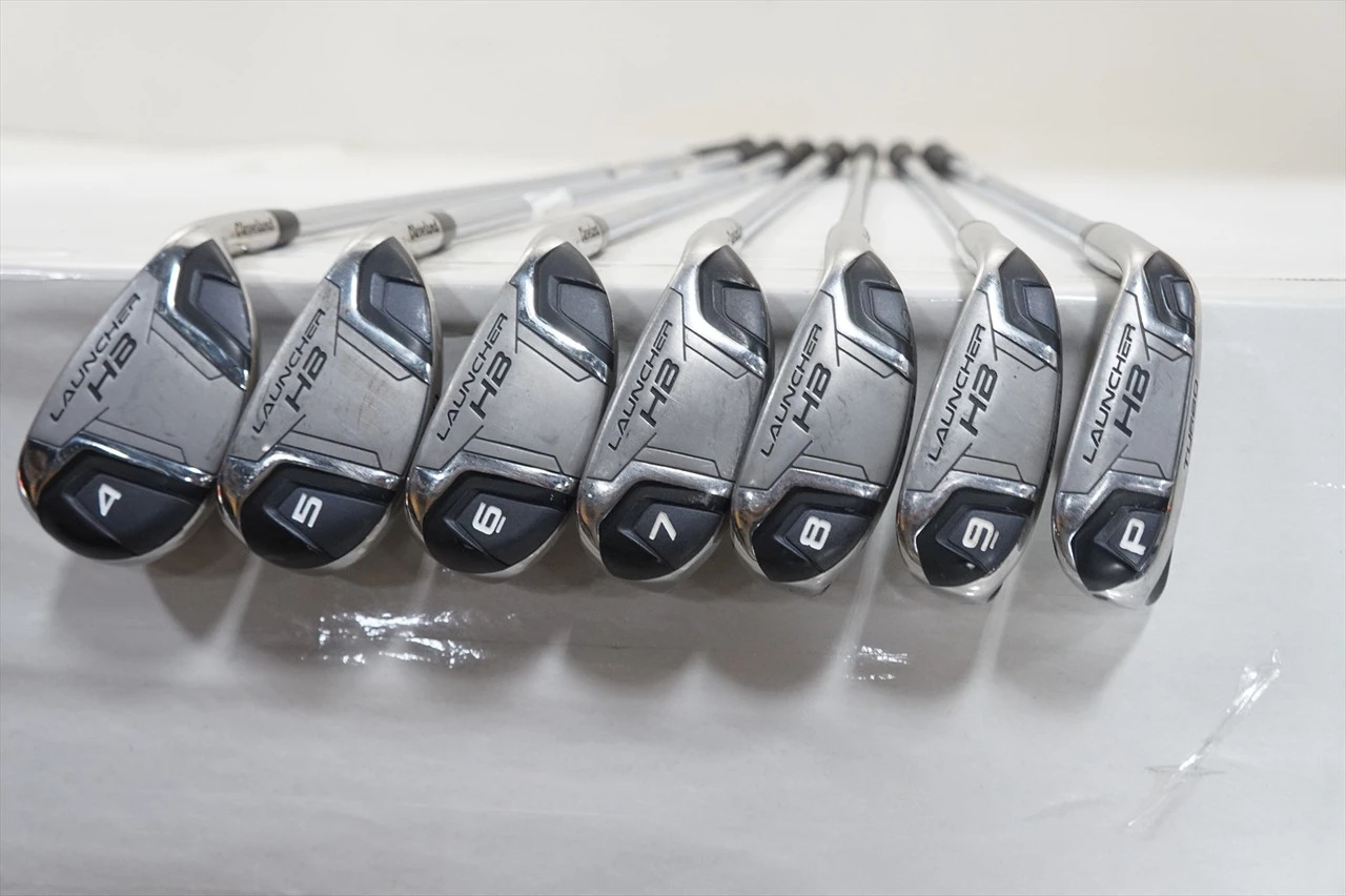 Cleveland Launcher Hb Turbo Iron Set 4-Pw Stiff DG Dst 98 Plus 1" 1062157 Mint 1 Cleveland Launcher Hb Turbo Iron Set 4-Pw Stiff DG Dst 98 Plus 1" 1062157 Mint