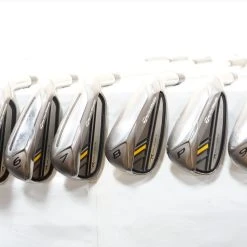 Taylormade Rocketbladez Iron Set 4-Pw, Aw Stiff Flex Rocketfuel 1062458 Good